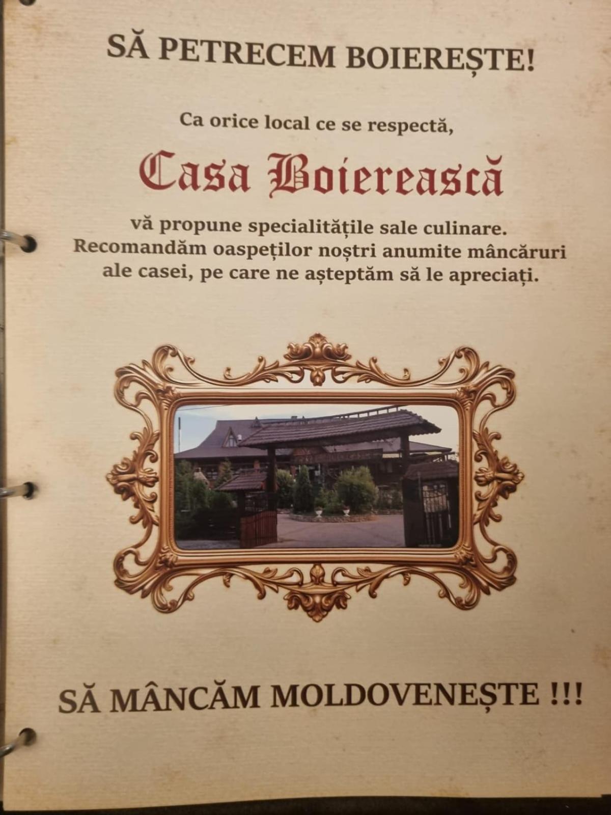 Hotel Casa Boiereasca Iasi Exteriér fotografie